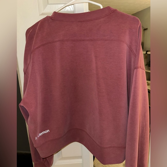 LULULEMON softstreme perfectly oversized crew sweatshirt - Picture 2 of 3